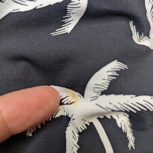 2/$25-Palm Tree Open Back One-piece Swimsuit NWT By TAG - Picture 8 of 11